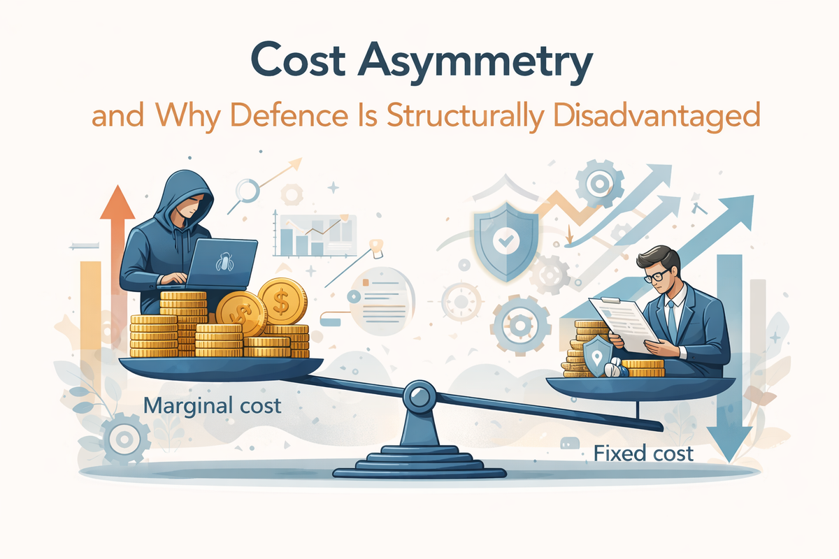 Part 2 - Cost Asymmetry and Why Defence Is Structurally Disadvantaged